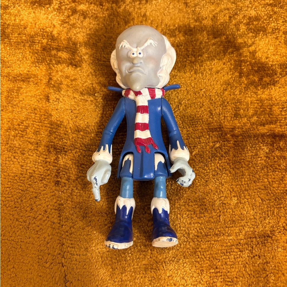 Care Bears vintage Professor Cold Heart 4.75” Posable Figure 1984 Villain